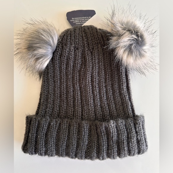 NEW Turtlefur Winter Hat with Ears Pom Poms - Picture 4 of 6